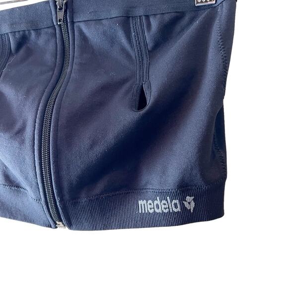 Medela Easy Expression Hands Free Pumping Bustier Black Tube Top Size L - Picture 2 of 4